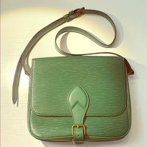 Louis Vuitton Epi leather Crossbag Green